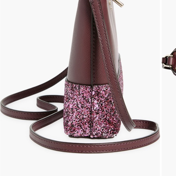 Kate Spade Burgundy and Pink Crossbody Bag - Picture 3 of 3